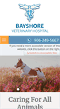 Mobile Screenshot of bayshorevethospital.com